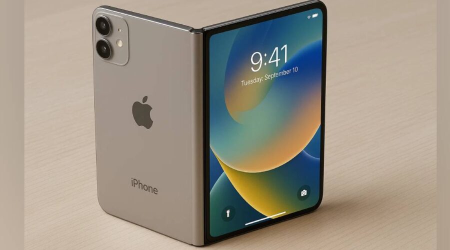 Apple foldable iPhone concept expected for 2026 release
